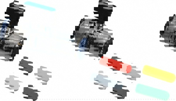 Miniature Manual Ball Valve: 3/8